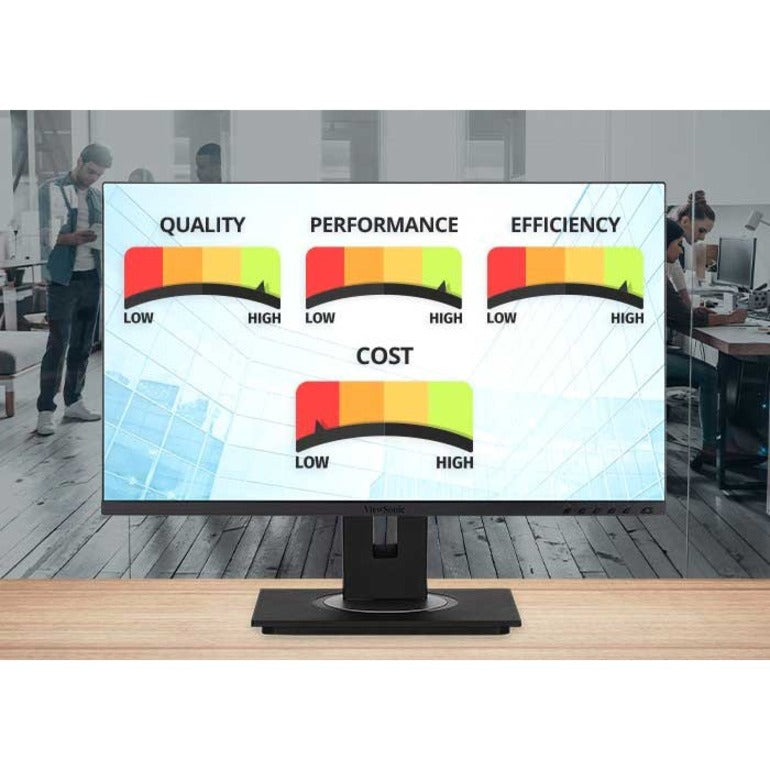 Écran Viewsonic 24", panneau IPS, résolution 1920 x 1080 VG2456a