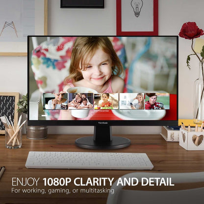 Écran Viewsonic 27", panneau MVA, résolution 1920 x 1080 VA2747-MHJ