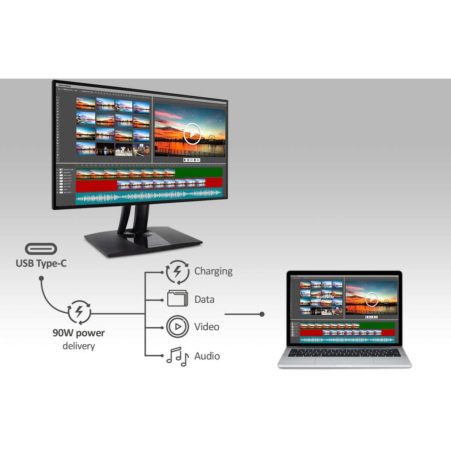 Écran Viewsonic 32", panneau IPS, résolution 3840 x 2160 VP3268A-4K