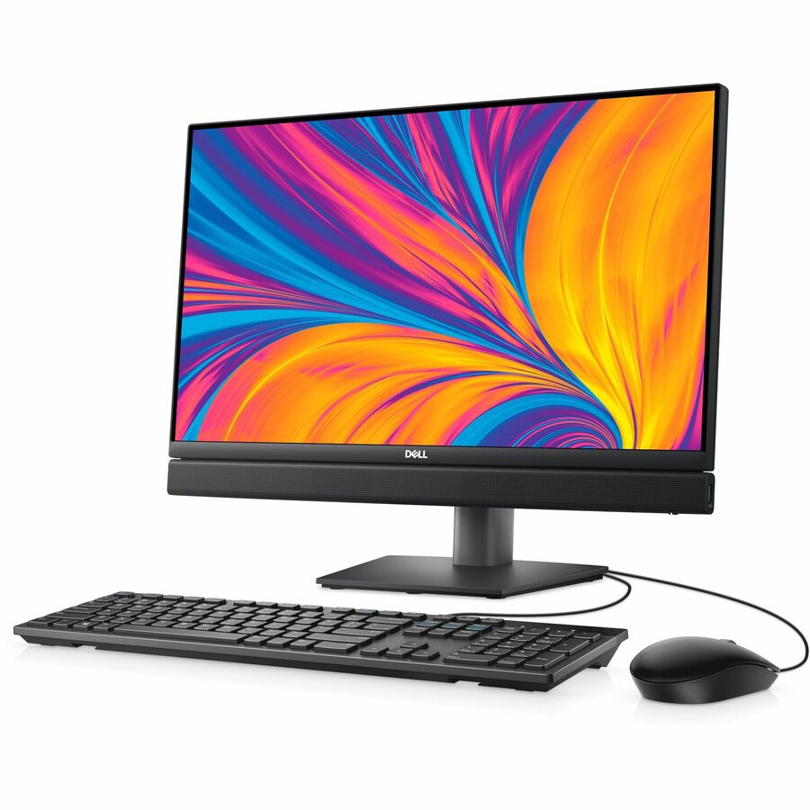 Ordinateur tout-en-un Dell OptiPlex 7000 7420 - Intel Core i5 14e génération i5-14500T - 8 Go - SSD 256 Go - 23,8" Full HD - Bureau - Noir 1P7KY