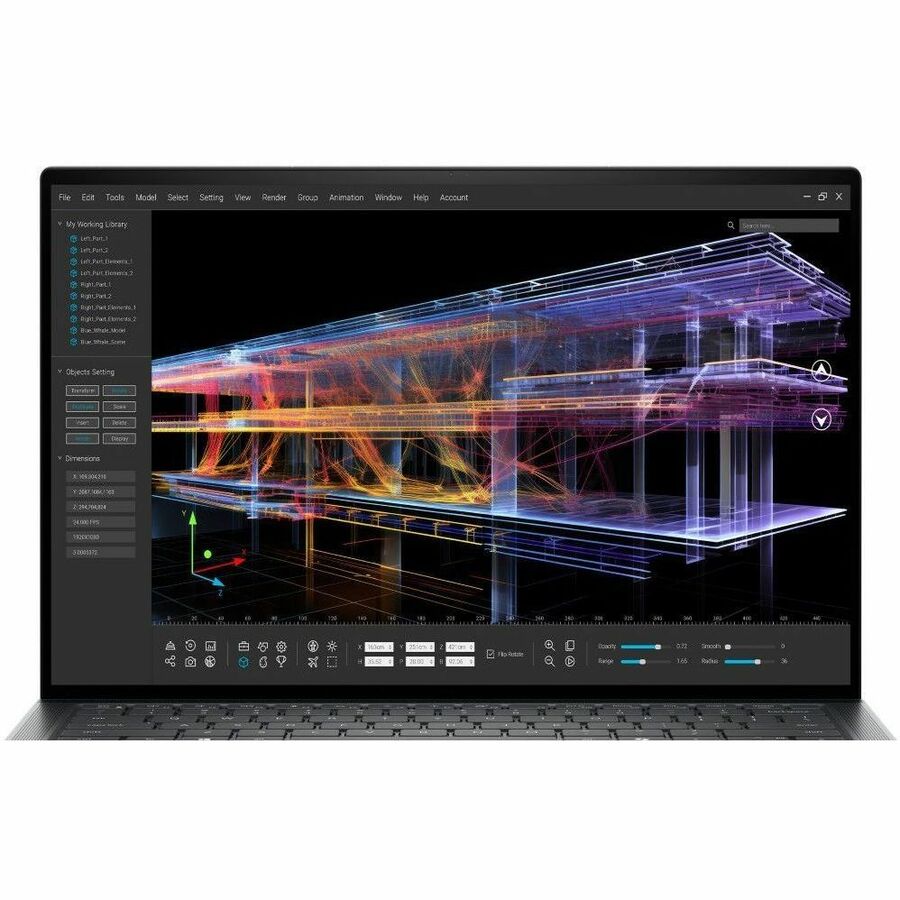 Station de travail mobile Dell Precision 5000 5490 14" - Full HD Plus - Intel Core Ultra 9 185H - Technologie vPro - 32 Go - SSD 1 To - Aluminium Titan Gray 5PMVX