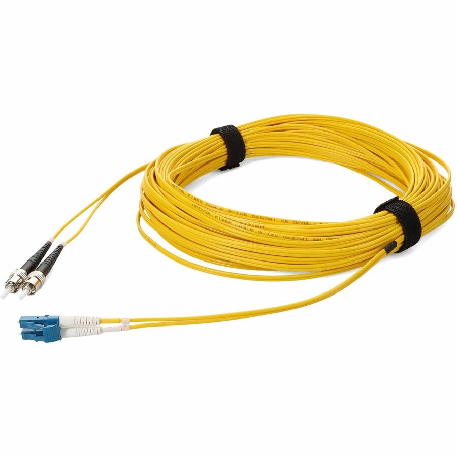Câble réseau duplex à fibre optique AddOn ADD-ST-LC-15M9SMF
