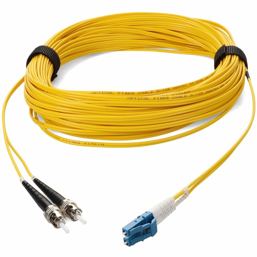 Câble réseau duplex à fibre optique AddOn ADD-ST-LC-15M9SMF