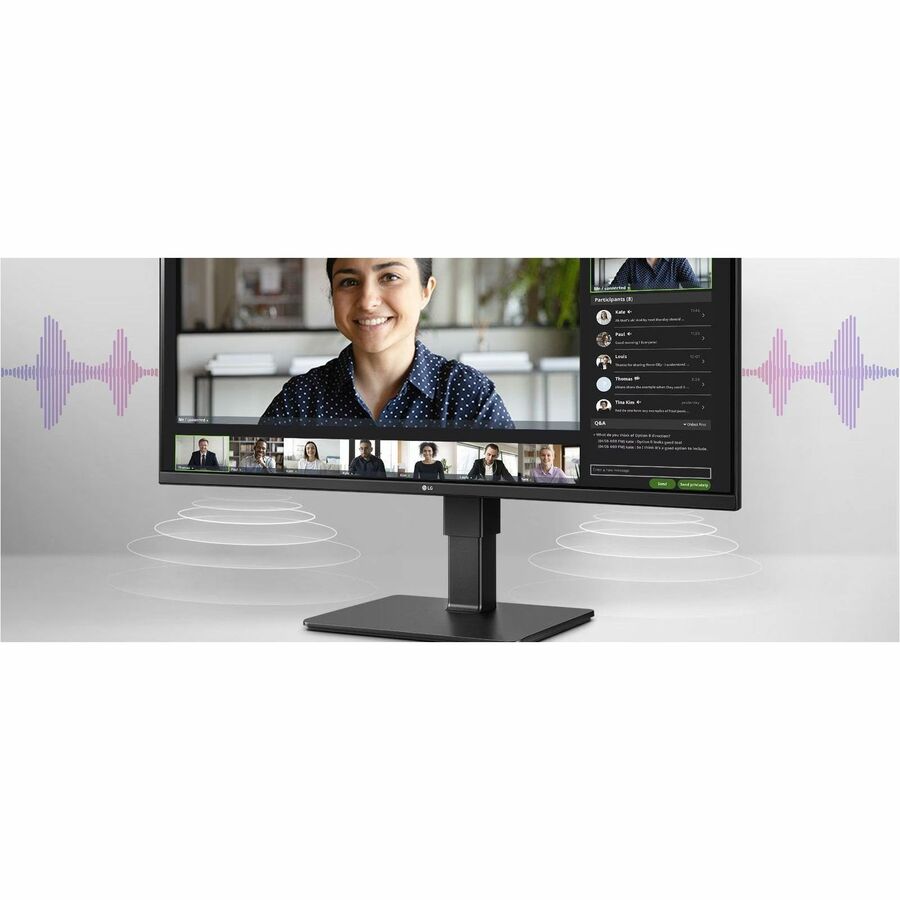 Moniteur LED incurvé LG Ultrawide 34BQ77QE-B de 34 pouces de classe UW-QHD - 21:9 - Noir texturé 34BQ77QE-B