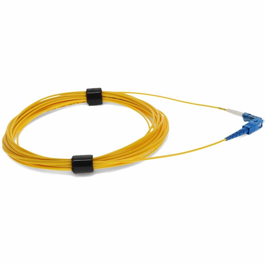 Câble de raccordement OFNR jaune (Riser Rated) AddOn 7 m SMF 9/125 Simplex SC/LC OS1 ADD-SC-LC-7MS9SMF