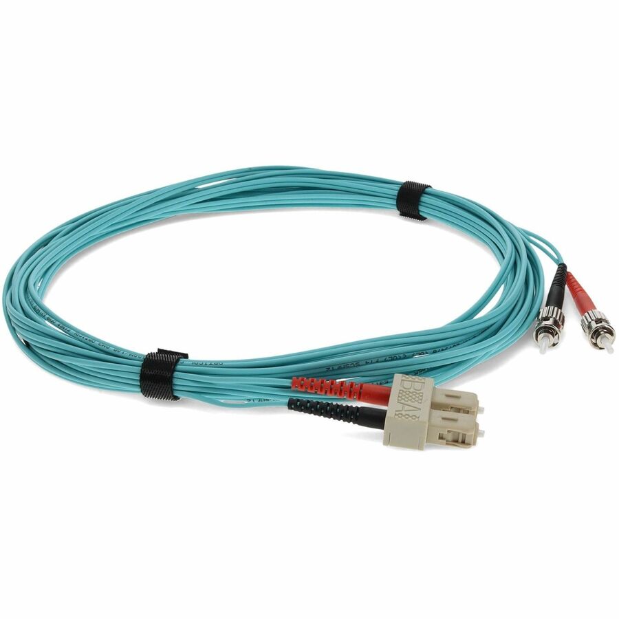 Câble réseau duplex à fibre optique AddOn ADD-ST-SC-3M5OM4
