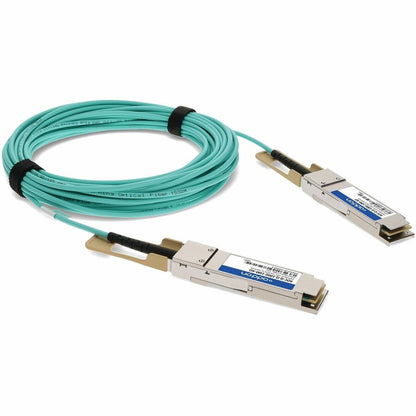 Câble réseau à fibre optique AddOn AOC-QQ-100G-10M-AO AOCQQ100G10MAO
