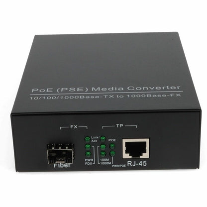 Convertisseur de média POE AddOn 1000Base-TX vers port SFP ouvert ADD-GMC-SFP-POE+