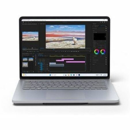 Microsoft Surface Laptop Studio 2 14,4" Écran tactile convertible (curseur flottant) Ordinateur portable 2 en 1 - Intel Core i7 - 16 Go - SSD 512 Go - Clavier anglais, français - Platine YMS-00001