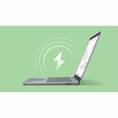 Ordinateur portable Microsoft Surface Laptop Go 3 12,4" à écran tactile - Intel Core i5 - 8 Go - SSD 256 Go - Clavier anglais, français - Platinum XK8-00001
