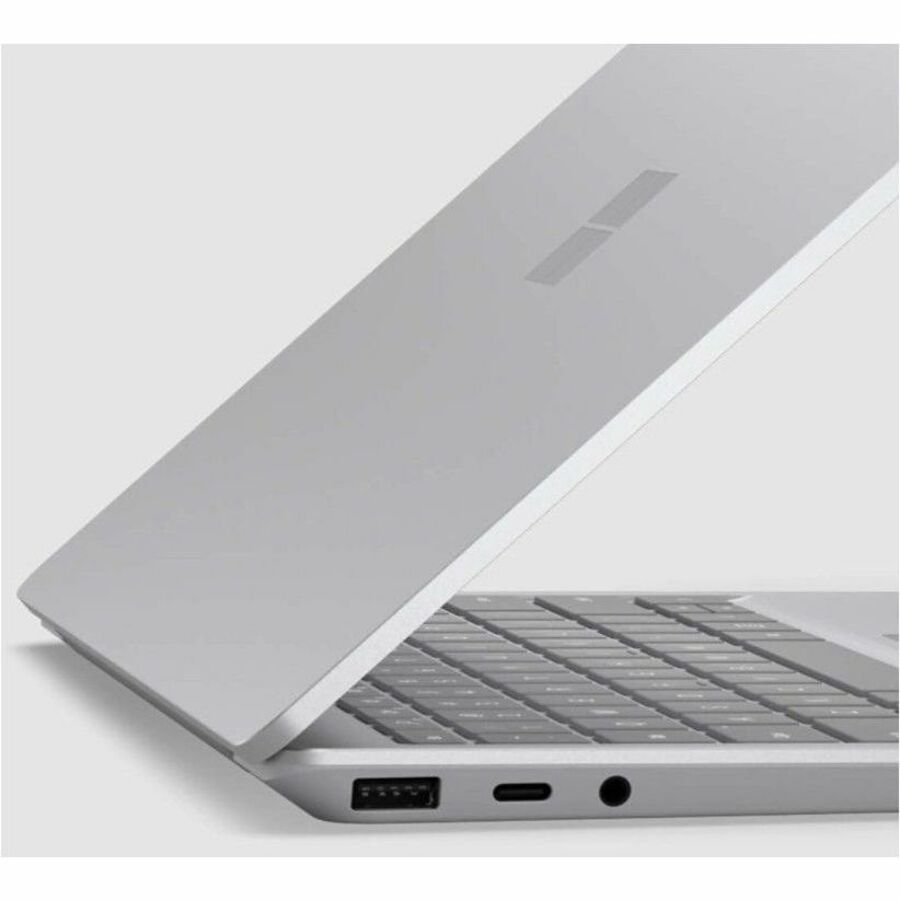 Ordinateur portable Microsoft Surface Laptop Go 3 12,4" à écran tactile - Intel Core i5 - 8 Go - SSD 256 Go - Clavier anglais, français - Platinum XK8-00001