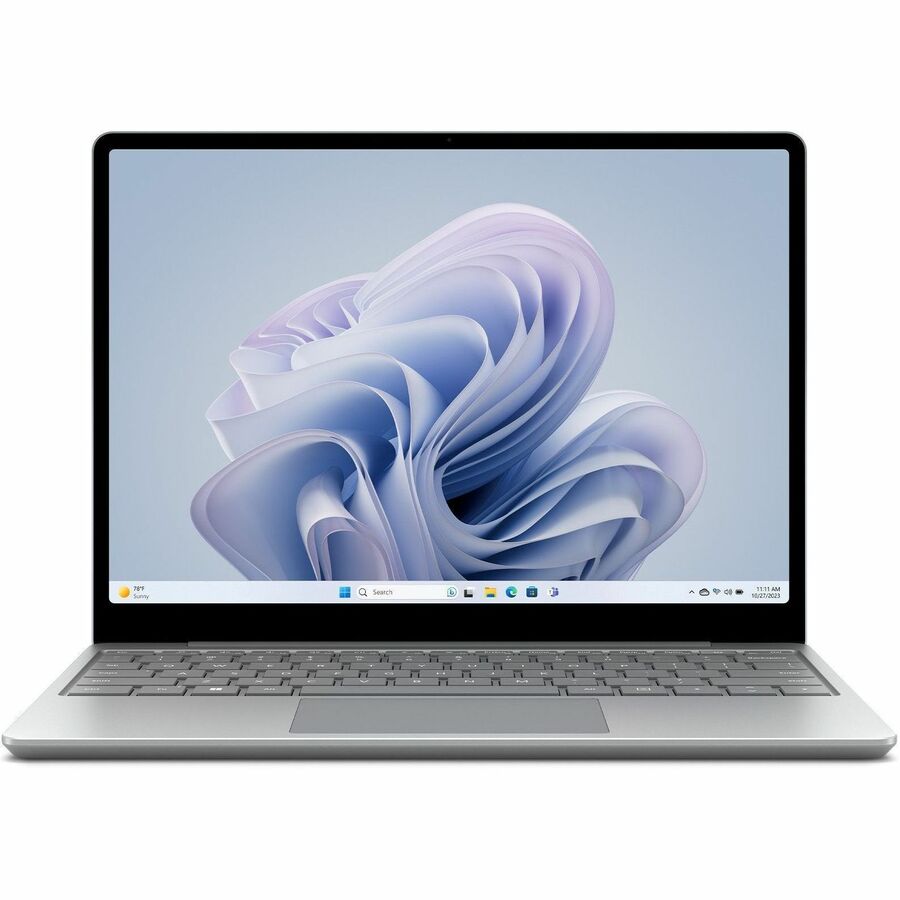 Ordinateur portable Microsoft Surface Laptop Go 3 12,4" à écran tactile - Intel Core i5 - 8 Go - SSD 256 Go - Clavier anglais, français - Platinum XK8-00001