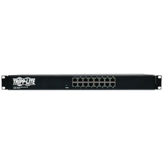 Tripp Lite by Eaton PDU Ethernet Switch 1U Combo with 16 Unmanaged Gigabit Ports NSU-G16