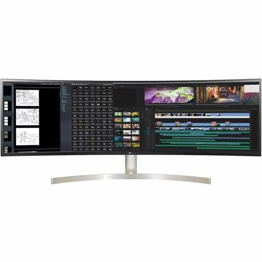 Moniteur LED incurvé Dual Quad HD (DQHD) de 49 pouces LG Ultrawide 49WL95C-WY - 32:9 49WL95C-WY