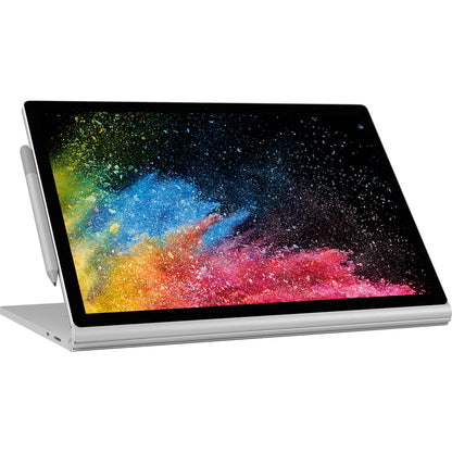 Microsoft Surface Book 2 15" Écran tactile détachable 2 en 1 Notebook - Intel Core i7 8e génération i7-8650U - 16 Go - SSD 512 Go - Clavier anglais - Argent FVG-00001
