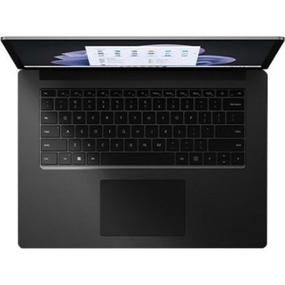 Ordinateur portable Microsoft Surface Laptop 5 13,5" à écran tactile - Intel Core i5 - 8 Go - SSD 512 Go - Clavier anglais, français - Noir mat R1U-00025