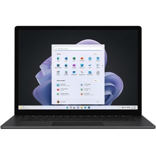 Ordinateur portable Microsoft Surface Laptop 5 13,5" à écran tactile - Intel Core i5 - 8 Go - SSD 512 Go - Clavier anglais, français - Noir mat R1U-00025