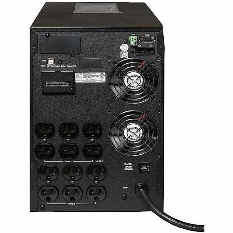 Toshiba T1000 T1S0A3000AXA 3kVA Tower UPS T1S0A3000AXA