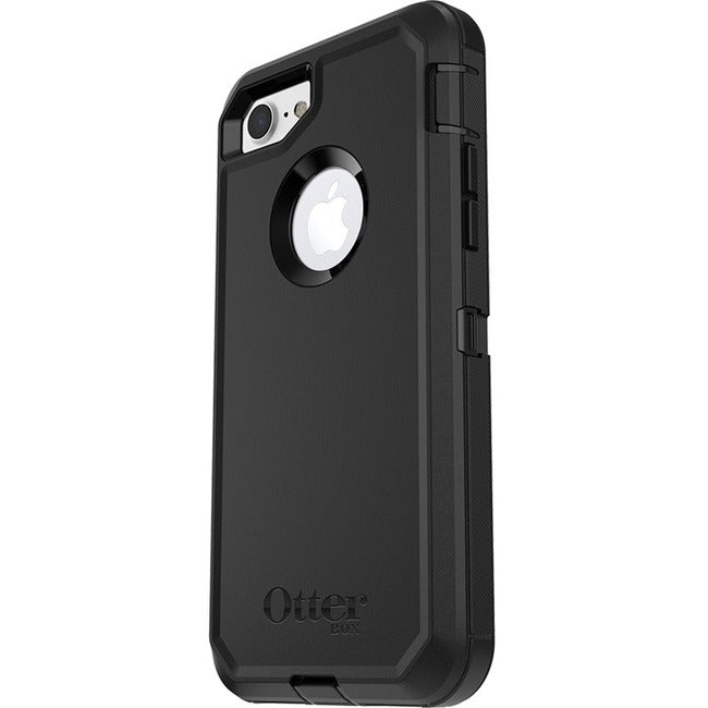 Étui de transport robuste OtterBox Defender (Holster) pour smartphone Apple iPhone 8, iPhone 7, iPhone SE 2, iPhone SE 3 - Noir 77-54088