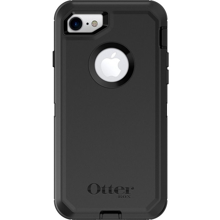 Étui de transport robuste OtterBox Defender (Holster) pour smartphone Apple iPhone 8, iPhone 7, iPhone SE 2, iPhone SE 3 - Noir 77-54088