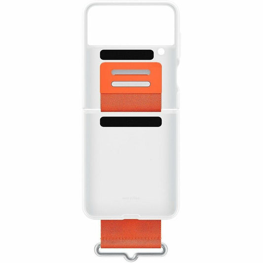 Étui de transport Samsung pour smartphone Samsung Galaxy Z Flip4 - Blanc EF-GF721TWEGCA