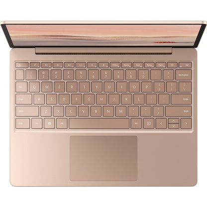 Ordinateur portable à écran tactile Microsoft Surface Laptop Go 12,4 pouces - Intel Core i5 10e génération i5-1035G1 - 8 Go - SSD 128 Go - Clavier français canadien - Sandstone 14G-00036