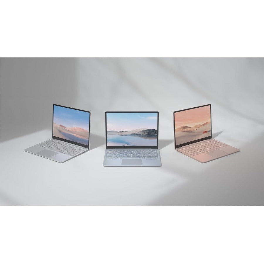 Ordinateur portable à écran tactile Microsoft Surface Laptop Go 12,4 pouces - Intel Core i5 10e génération i5-1035G1 - 8 Go - SSD 128 Go - Clavier français canadien - Sandstone 14G-00036