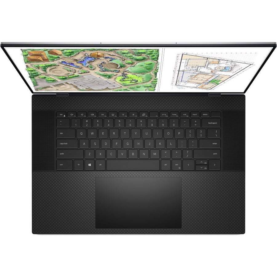 Station de travail mobile Dell Precision 5000 5770 17" - Full HD Plus - Intel Core i7 12e génération i7-12800H - Technologie vPro - 32 Go - SSD 512 Go - Clavier anglais (États-Unis) - Gris titane DYR7H