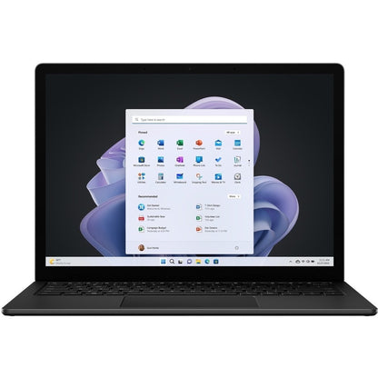 Ordinateur portable Microsoft Surface Laptop 5 13,5" à écran tactile - Intel Core i7 12e génération i7-1265U - Plateforme Intel Evo - 16 Go - SSD 512 Go - Clavier anglais, français - Noir mat RBI-00027