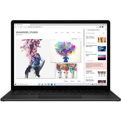 Ordinateur portable Microsoft Surface Laptop 4 15" à écran tactile - Intel Core i7 - 32 Go - SSD 1 To - Noir mat LIJ-00002