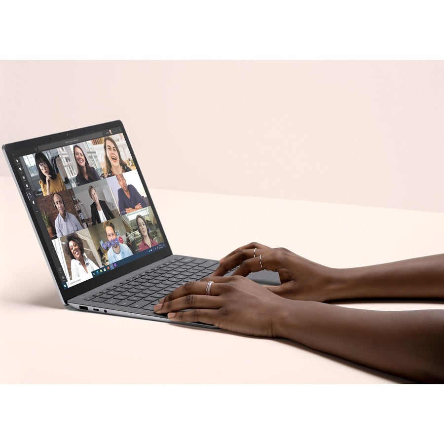 Ordinateur portable Microsoft Surface Laptop 4 15" à écran tactile - Intel Core i7 - 16 Go - SSD 512 Go - Clavier français - Platinum 5IR-00025