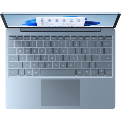 Ordinateur portable Microsoft Surface Laptop Go 2 12,4" à écran tactile - Intel Core i5 11e génération i5-1135G7 - 8 Go - SSD 256 Go - Bleu glacier 8QG-00012