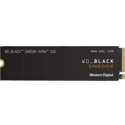Disque SSD WD Black SN850X 4 To - M.2 2280 interne - PCI Express NVMe (PCI Express NVMe x4) WDS400T2X0E