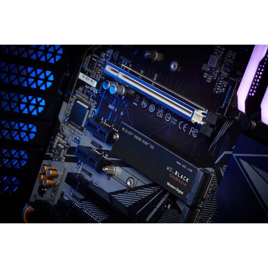 Disque SSD WD Black SN850X 4 To - M.2 2280 interne - PCI Express NVMe (PCI Express NVMe x4) WDS400T2X0E