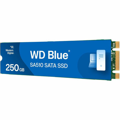 Disque SSD WD Blue SA510 WDS250G3B0B 250 Go - M.2 2280 interne - SATA (SATA/600) WDS250G3B0B