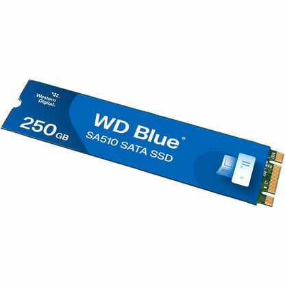 Disque SSD WD Blue SA510 WDS250G3B0B 250 Go - M.2 2280 interne - SATA (SATA/600) WDS250G3B0B