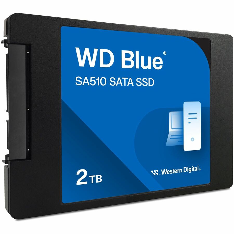 Disque SSD WD Blue SA510 WDS200T3B0A 2 To - 2,5" interne - SATA (SATA/600) WDS200T3B0A