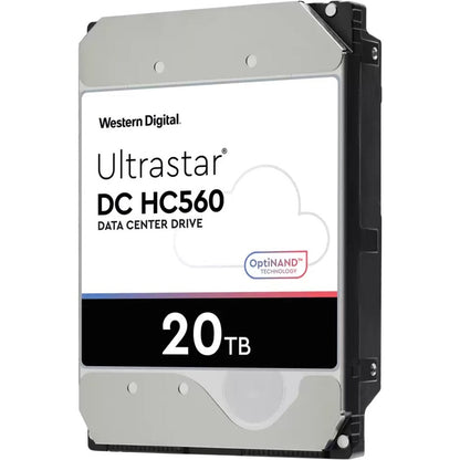 Disque dur WD Ultrastar DC HC560 WUH722020ALE6L4 20 To - 3,5" interne - SATA (SATA/600) - Méthode d'enregistrement magnétique conventionnel (CMR) 0F38755