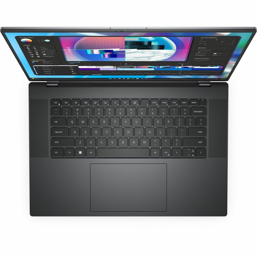 Station de travail mobile Dell Precision 5000 5680 16" - Full HD Plus - Intel Core i7 13e génération i7-13800H - Technologie vPro - 32 Go - SSD 512 Go - Clavier anglais (États-Unis) - Gris Titan anodisé DXM5Y