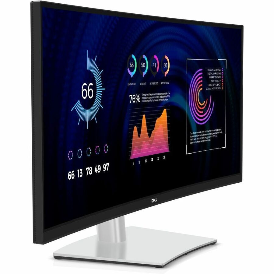Moniteur LED incurvé Dell P3424WE 34" UW-QHD - 21:9 - Noir, Argent DELL-P3424WE