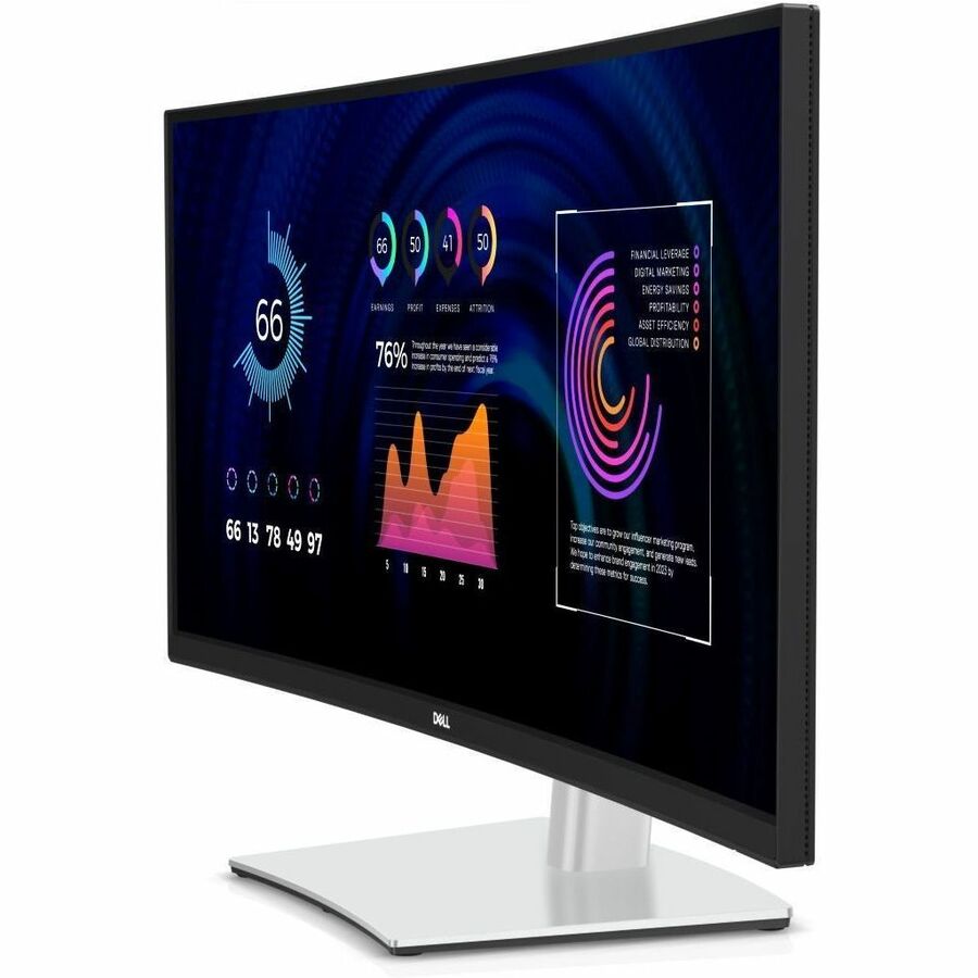 Moniteur LED incurvé Dell P3424WE 34" UW-QHD - 21:9 - Noir, Argent DELL-P3424WE