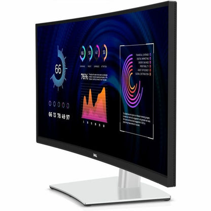 Moniteur LED incurvé Dell P3424WE 34" UW-QHD - 21:9 - Noir, Argent DELL-P3424WE