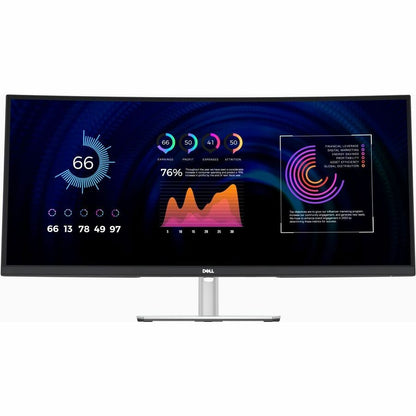 Moniteur LED incurvé Dell P3424WE 34" UW-QHD - 21:9 - Noir, Argent DELL-P3424WE