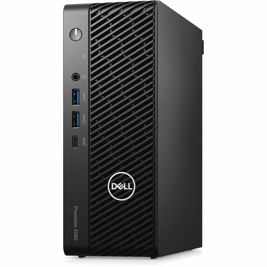 Station de travail Dell Precision 3000 3280 - Intel Core i5 14e génération i5-14500 - 16 Go - SSD 512 Go - Compact - Noir YH4N7