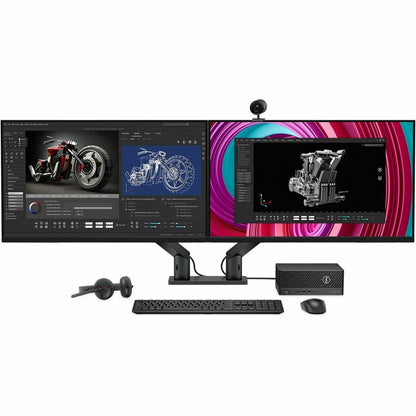 Station de travail Dell Precision 3000 3280 - Intel Core i5 14e génération i5-14500 - 16 Go - SSD 512 Go - Compact - Noir YH4N7