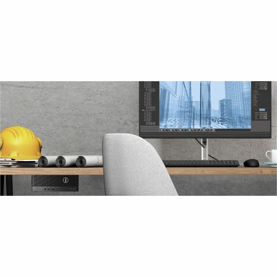 Station de travail Dell Precision 3000 3280 - Intel Core i5 14e génération i5-14500 - 16 Go - SSD 512 Go - Compact - Noir YH4N7