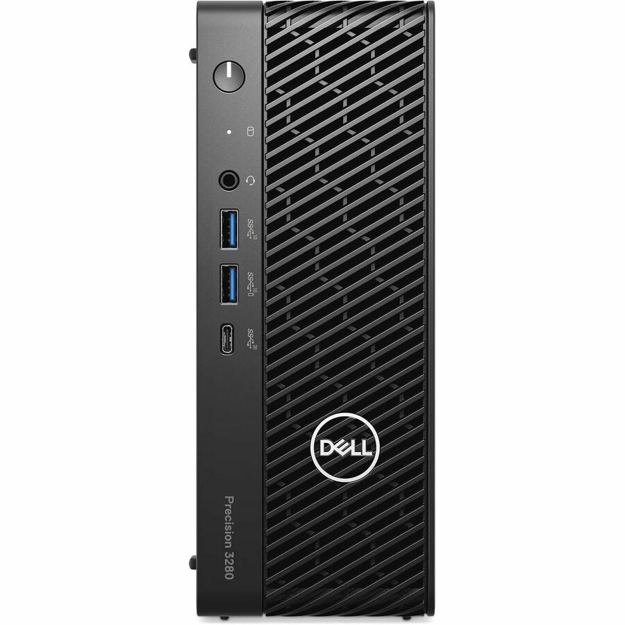 Station de travail Dell Precision 3000 3280 - Intel Core i5 14e génération i5-14500 - 16 Go - SSD 512 Go - Compact - Noir YH4N7