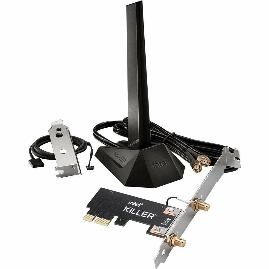 Intel Killer AX1675 IEEE 802.11ax Bluetooth 5.3 Wi-Fi/Bluetooth Combo Adapter AX211.NGWG.NVX