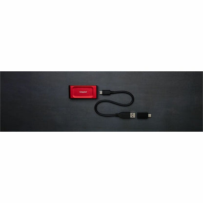 Disque SSD portable Kingston XS1000 1 To - Externe - Rouge SXS1000R/1000G