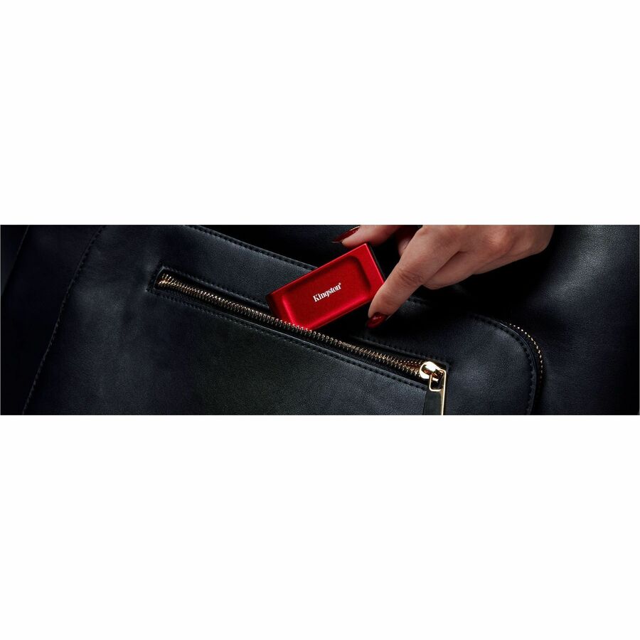 Disque SSD portable Kingston XS1000 1 To - Externe - Rouge SXS1000R/1000G